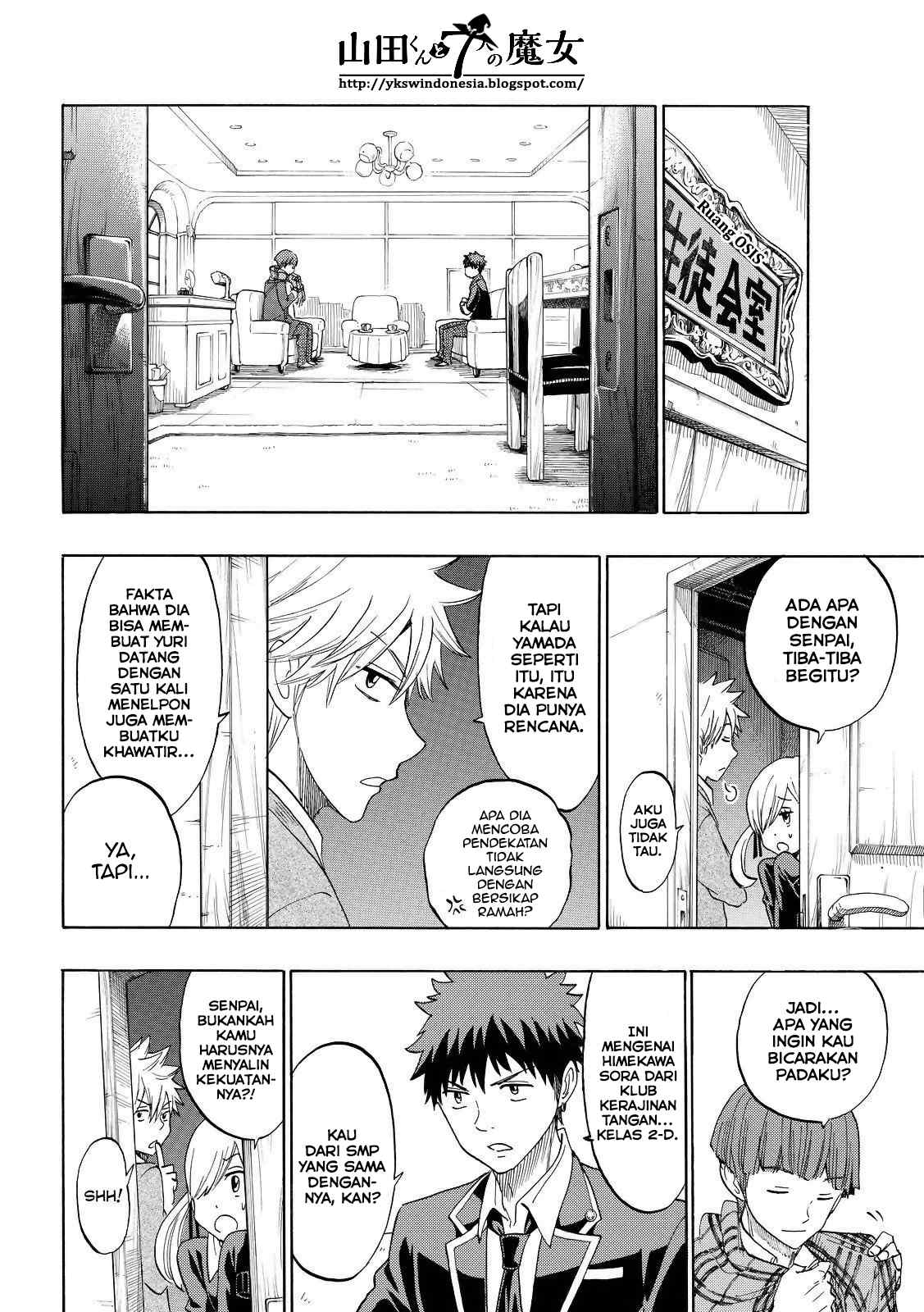 Yamada-kun to 7-nin no Majo Chapter 151 Gambar 15