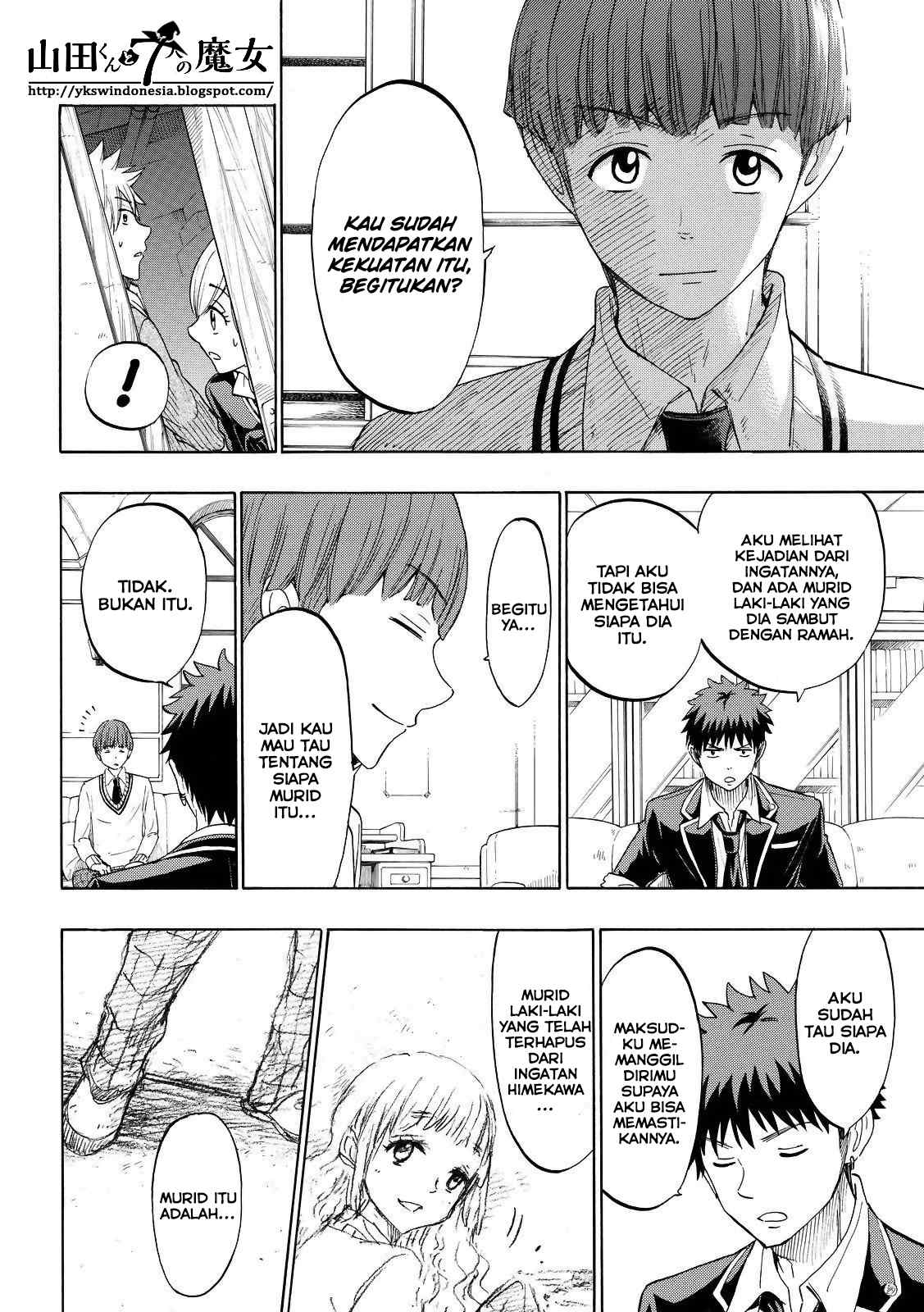 Yamada-kun to 7-nin no Majo Chapter 151 Gambar 17