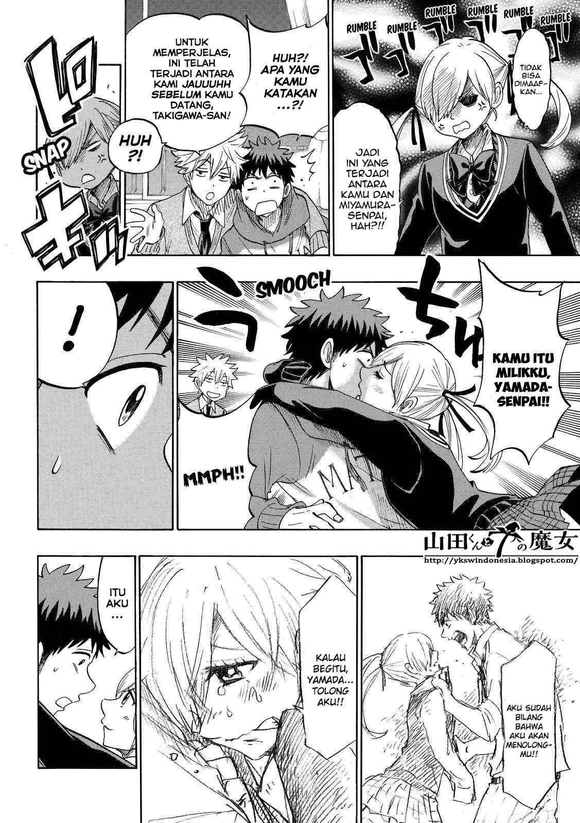 Yamada-kun to 7-nin no Majo Chapter 151 Gambar 7