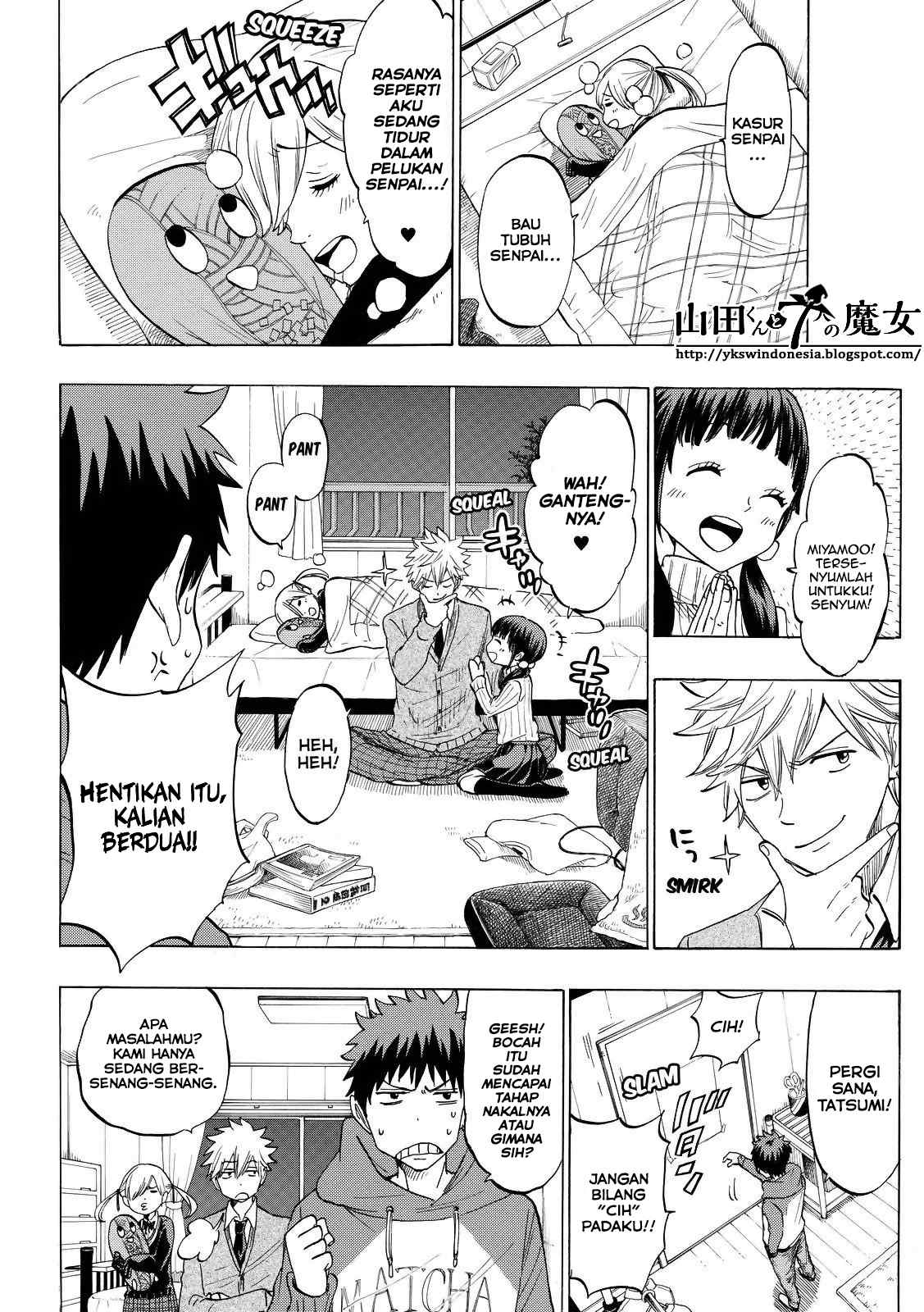 Yamada-kun to 7-nin no Majo Chapter 150 Gambar 15