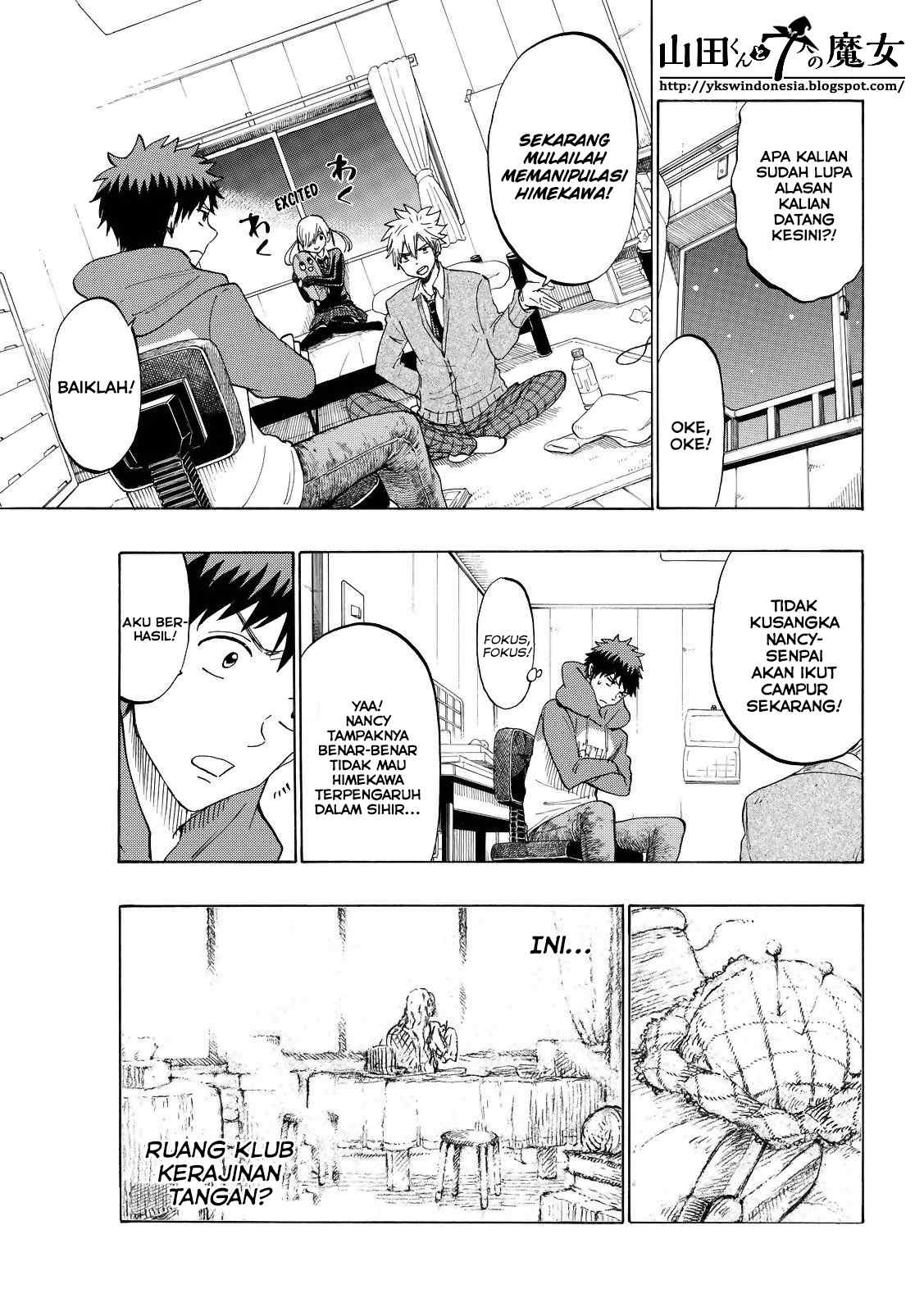 Yamada-kun to 7-nin no Majo Chapter 150 Gambar 16