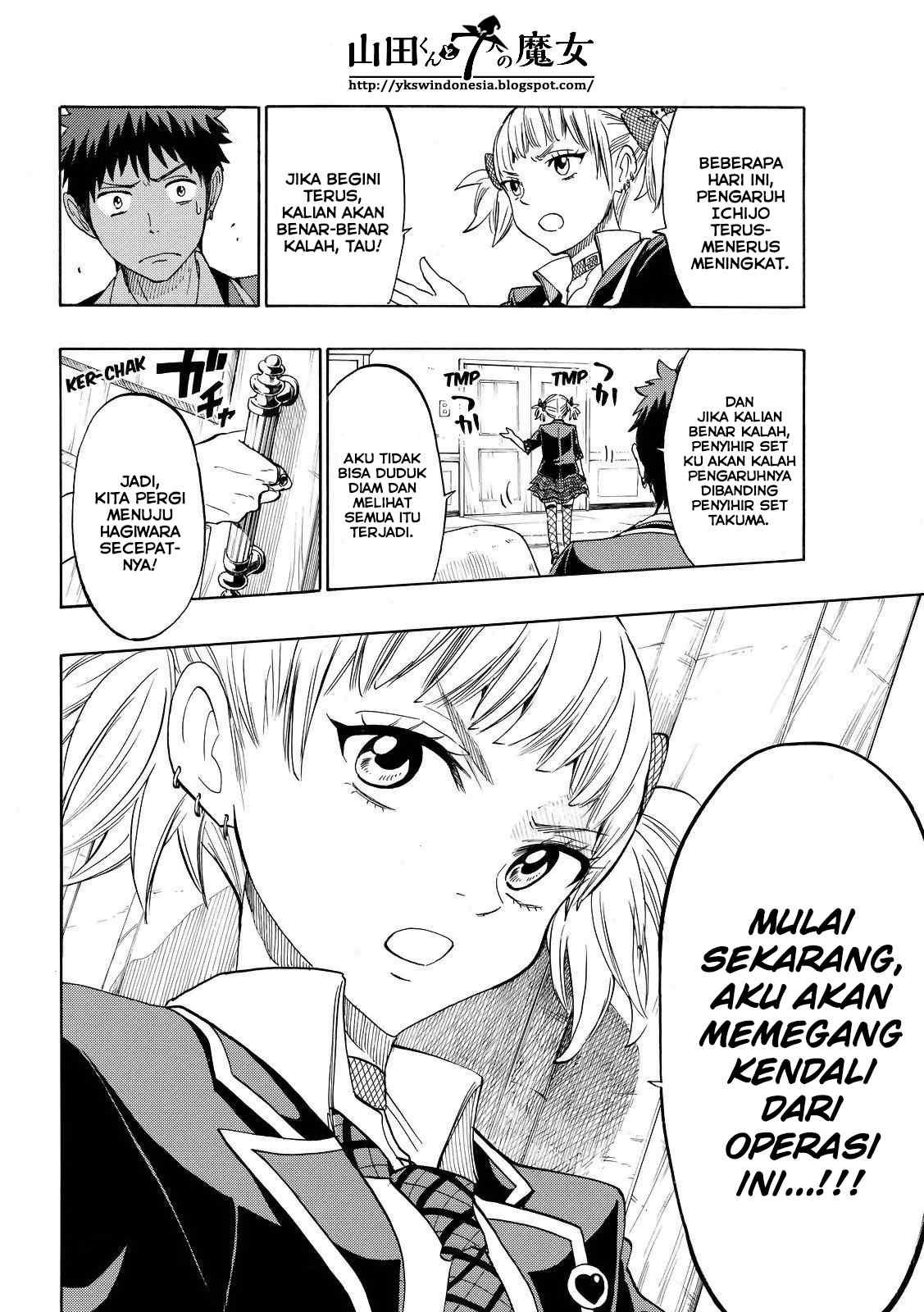 Yamada-kun to 7-nin no Majo Chapter 149 Gambar 19