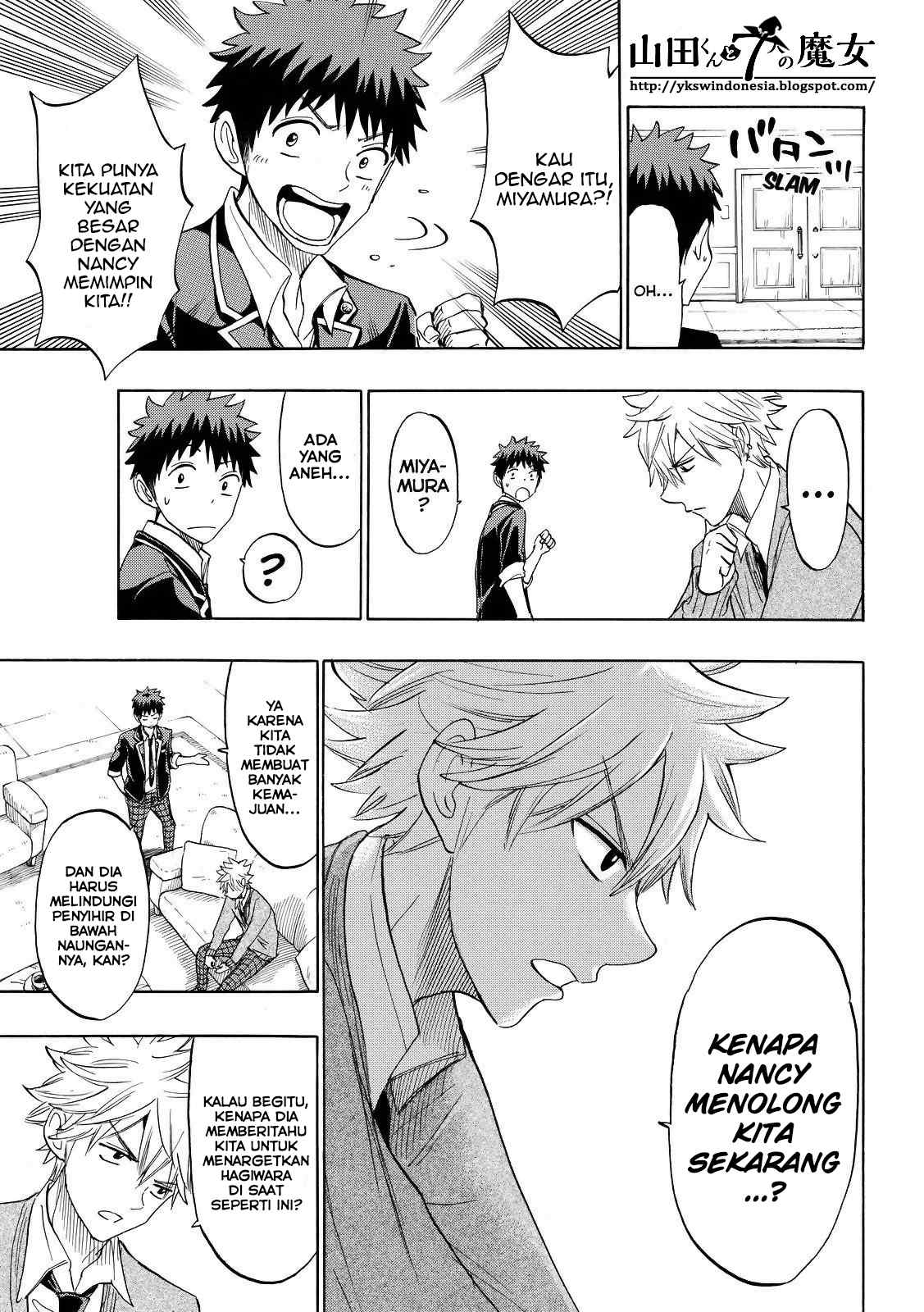 Yamada-kun to 7-nin no Majo Chapter 149 Gambar 20