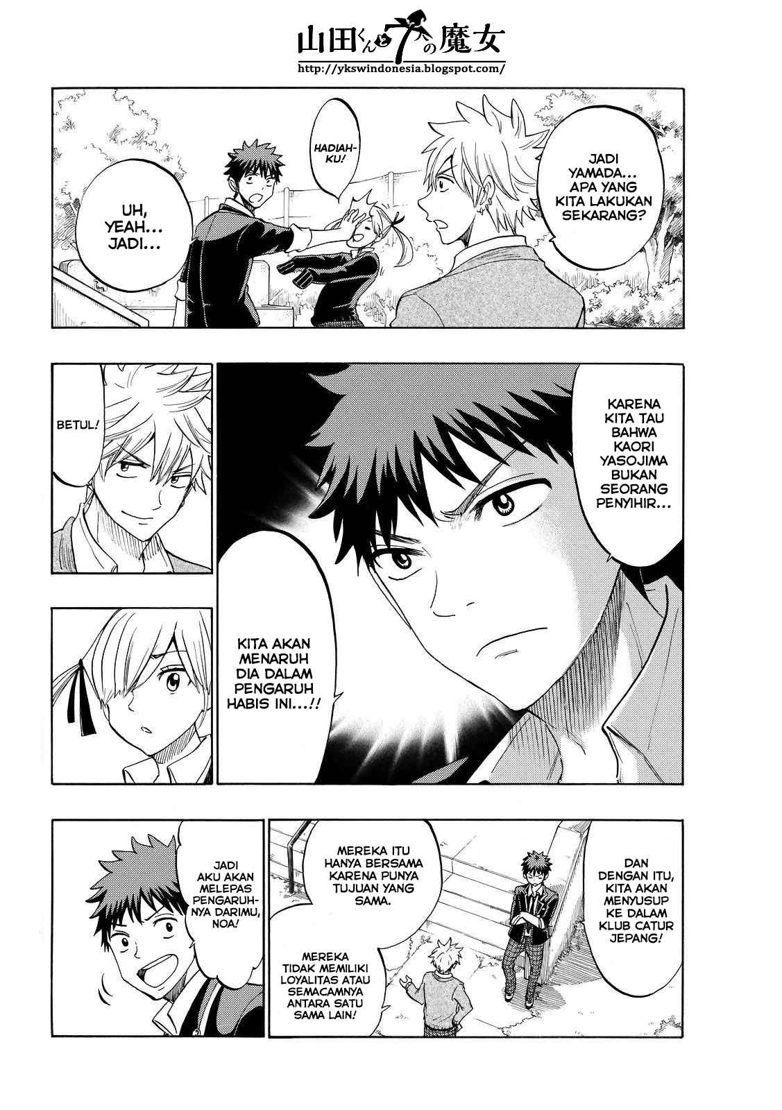 Yamada-kun to 7-nin no Majo Chapter 144 Gambar 4