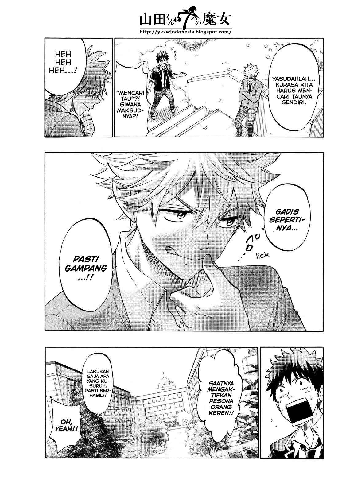 Yamada-kun to 7-nin no Majo Chapter 144 Gambar 9