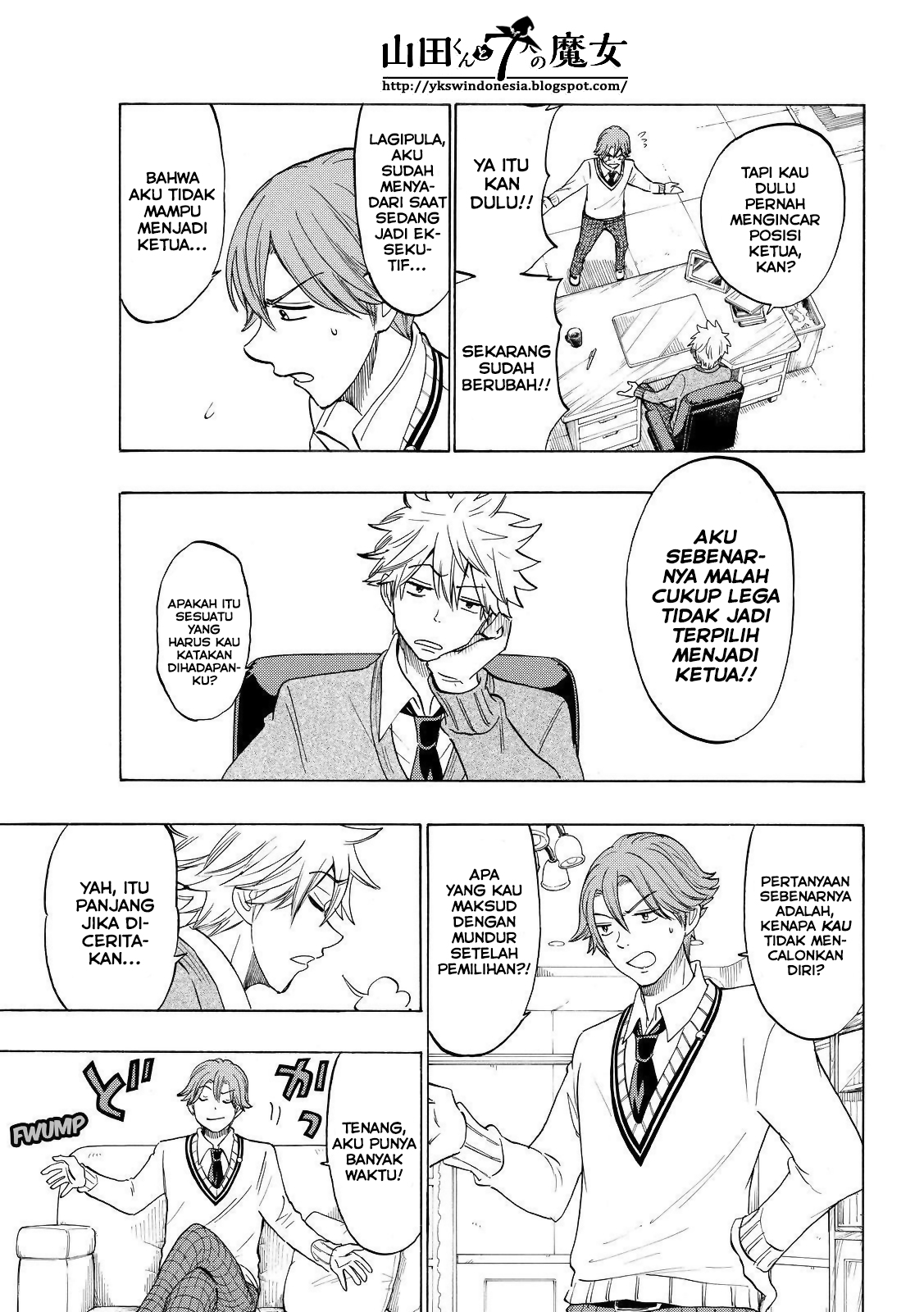 Yamada-kun to 7-nin no Majo Chapter 141 Gambar 3