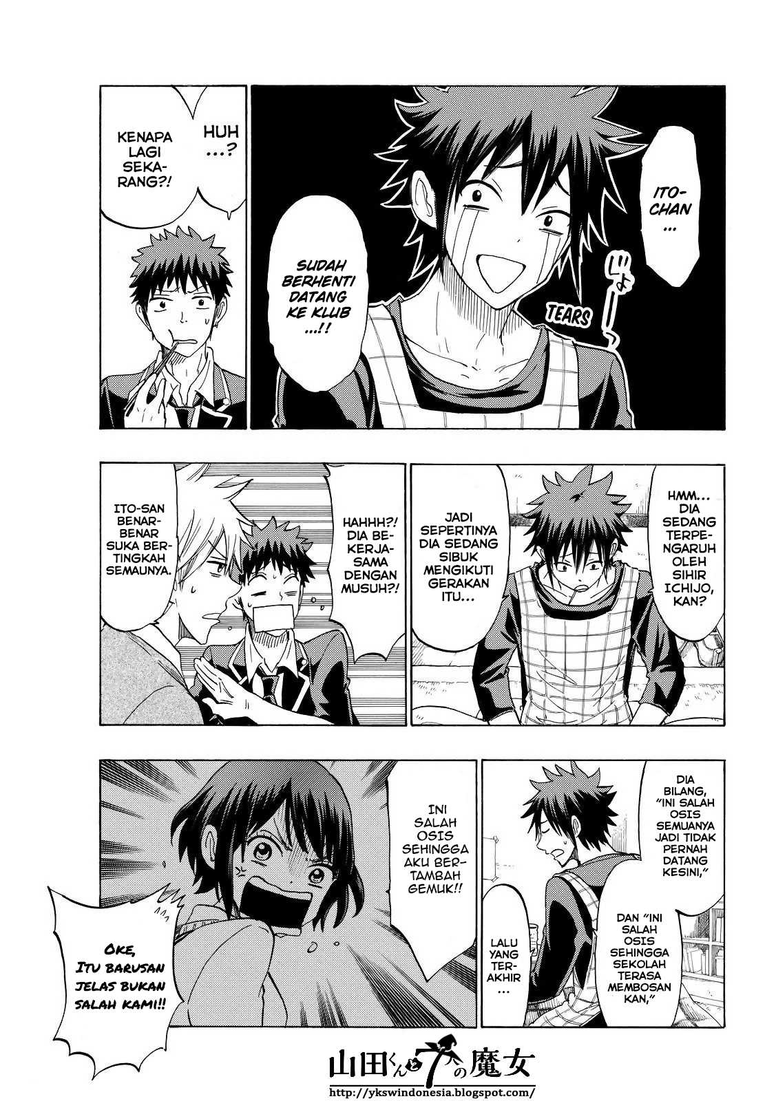 Yamada-kun to 7-nin no Majo Chapter 140 Gambar 14