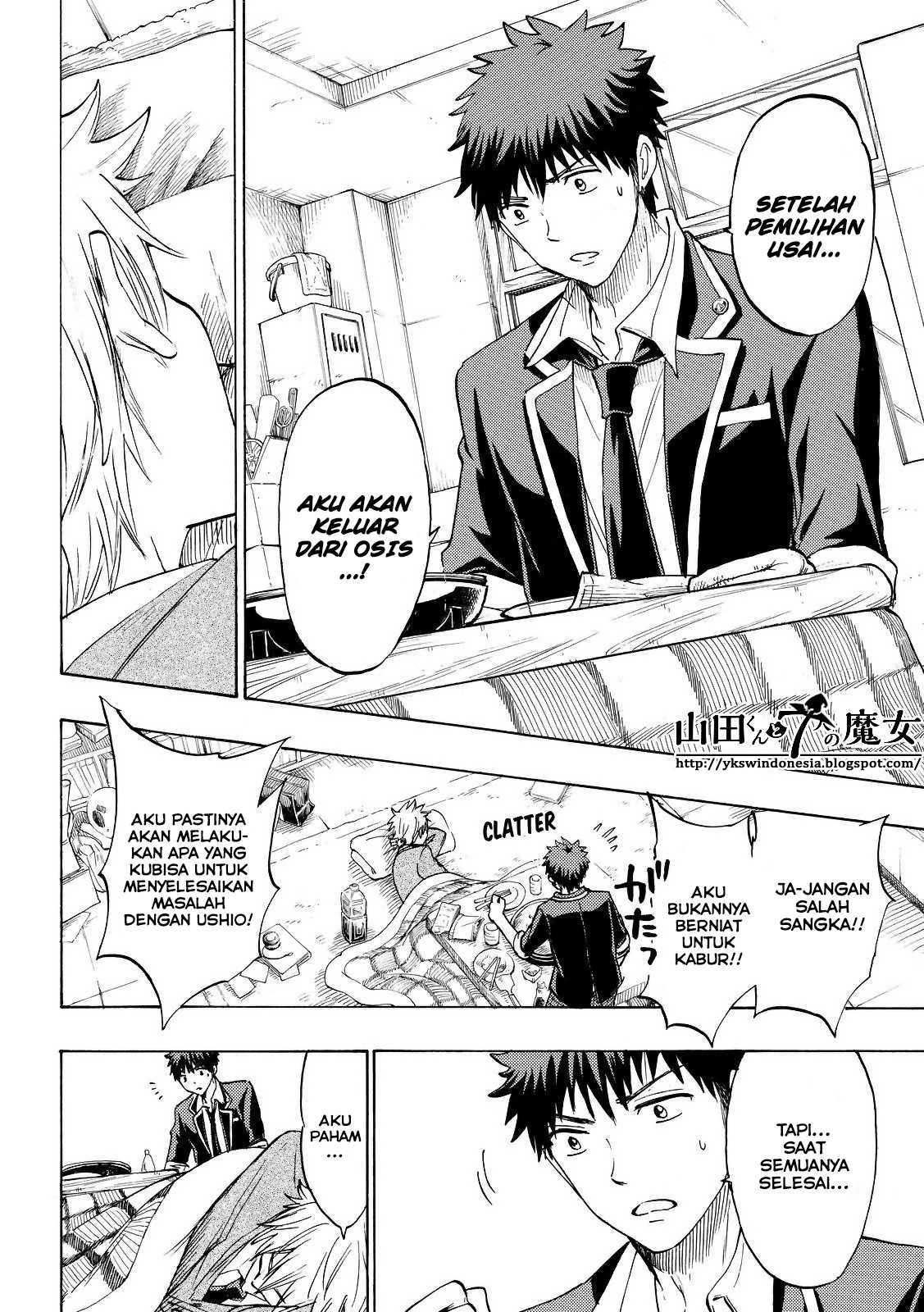 Yamada-kun to 7-nin no Majo Chapter 140 Gambar 17