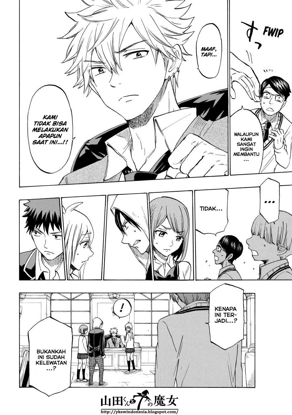 Yamada-kun to 7-nin no Majo Chapter 140 Gambar 9