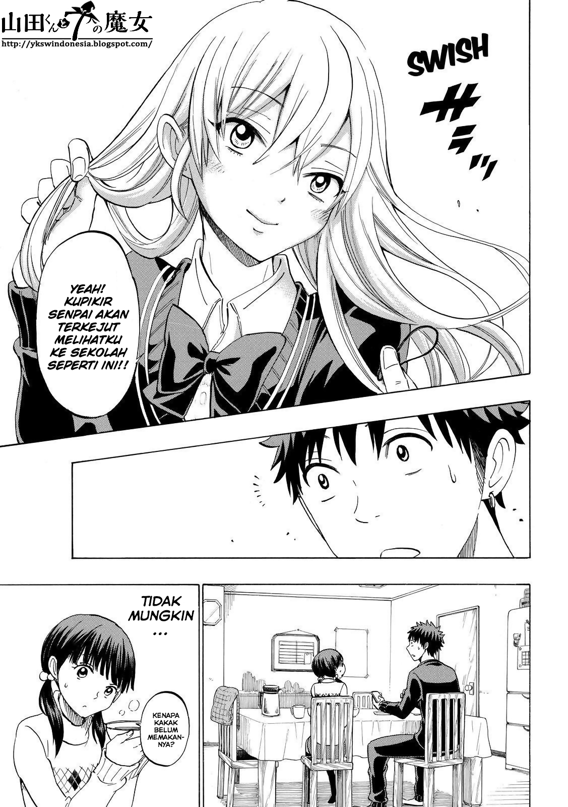 Yamada-kun to 7-nin no Majo Chapter 139 Gambar 16