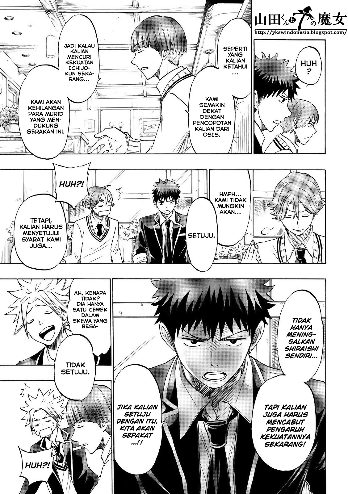 Yamada-kun to 7-nin no Majo Chapter 138 Gambar 13