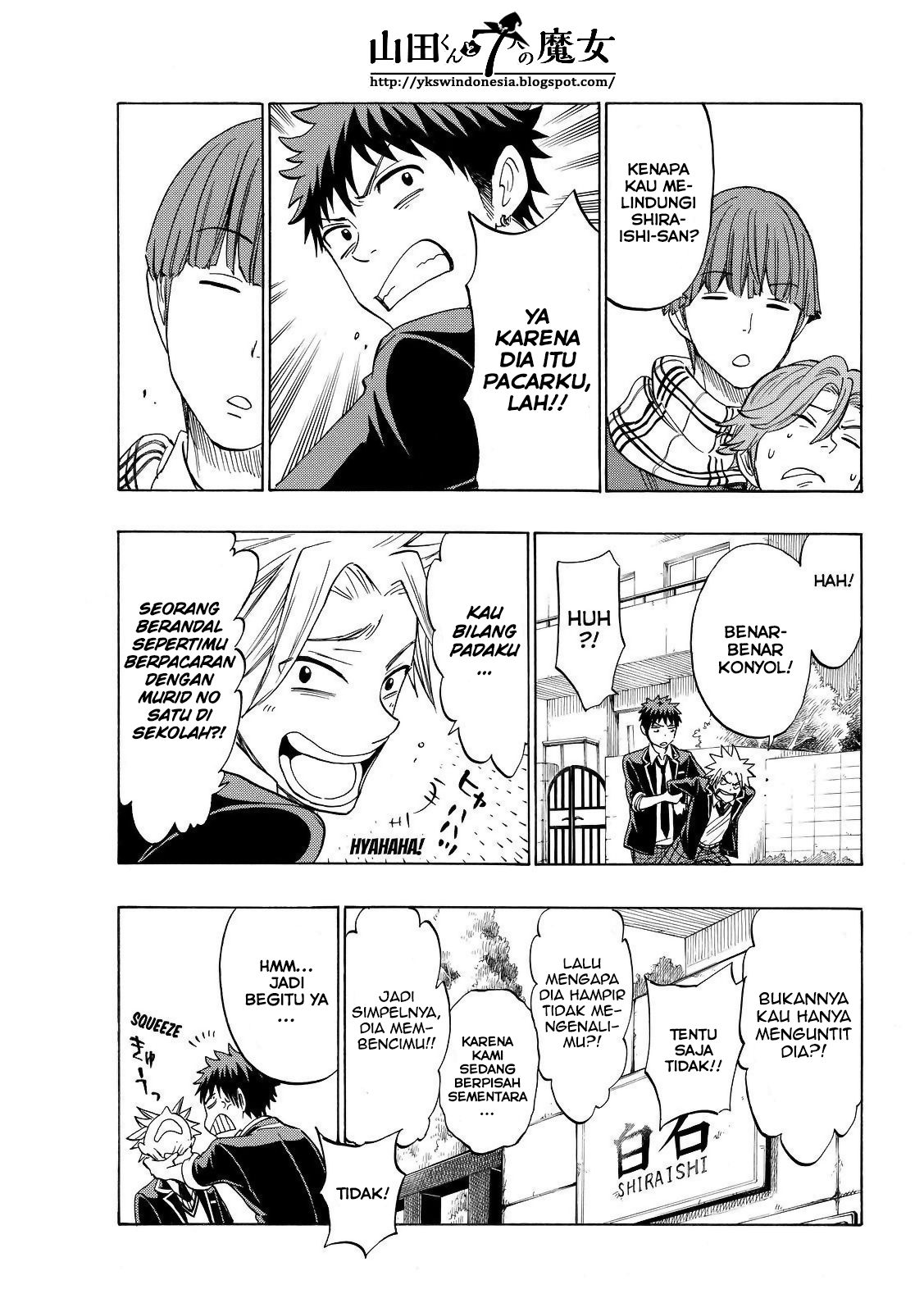 Yamada-kun to 7-nin no Majo Chapter 138 Gambar 9