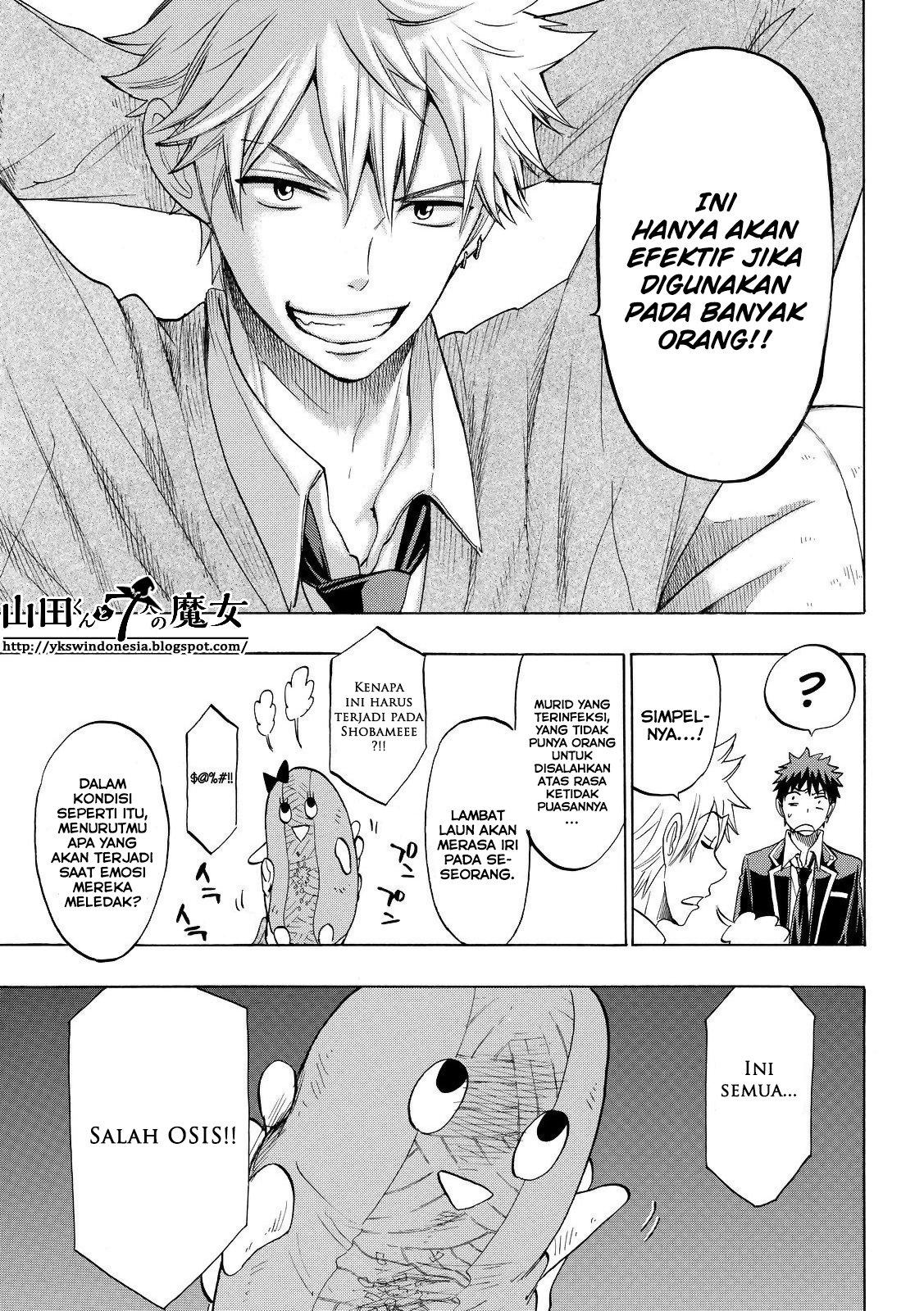 Yamada-kun to 7-nin no Majo Chapter 136 Gambar 10