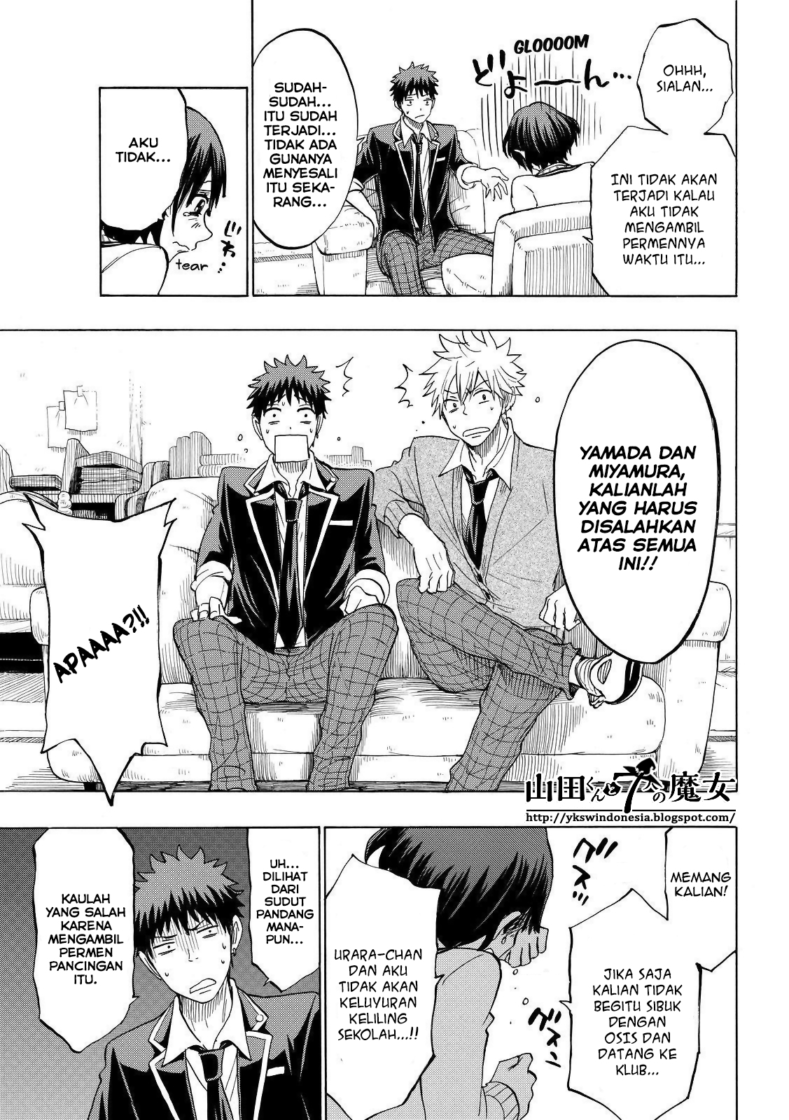 Yamada-kun to 7-nin no Majo Chapter 136 Gambar 8