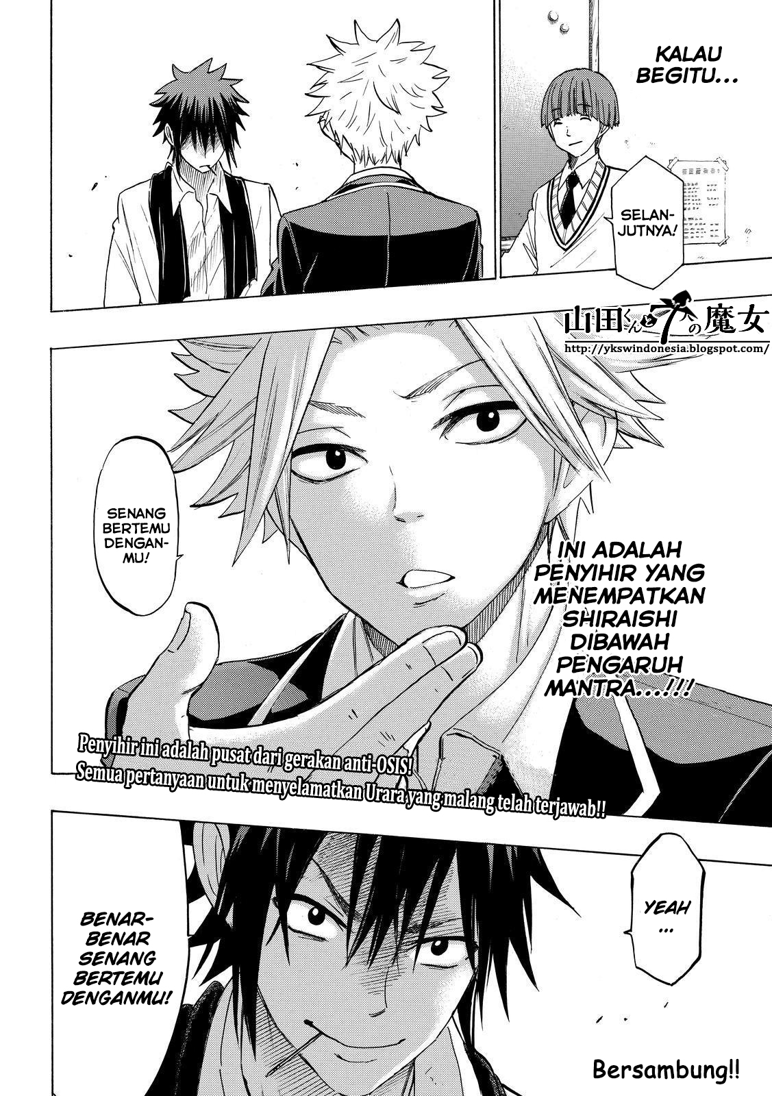 Yamada-kun to 7-nin no Majo Chapter 135 Gambar 21