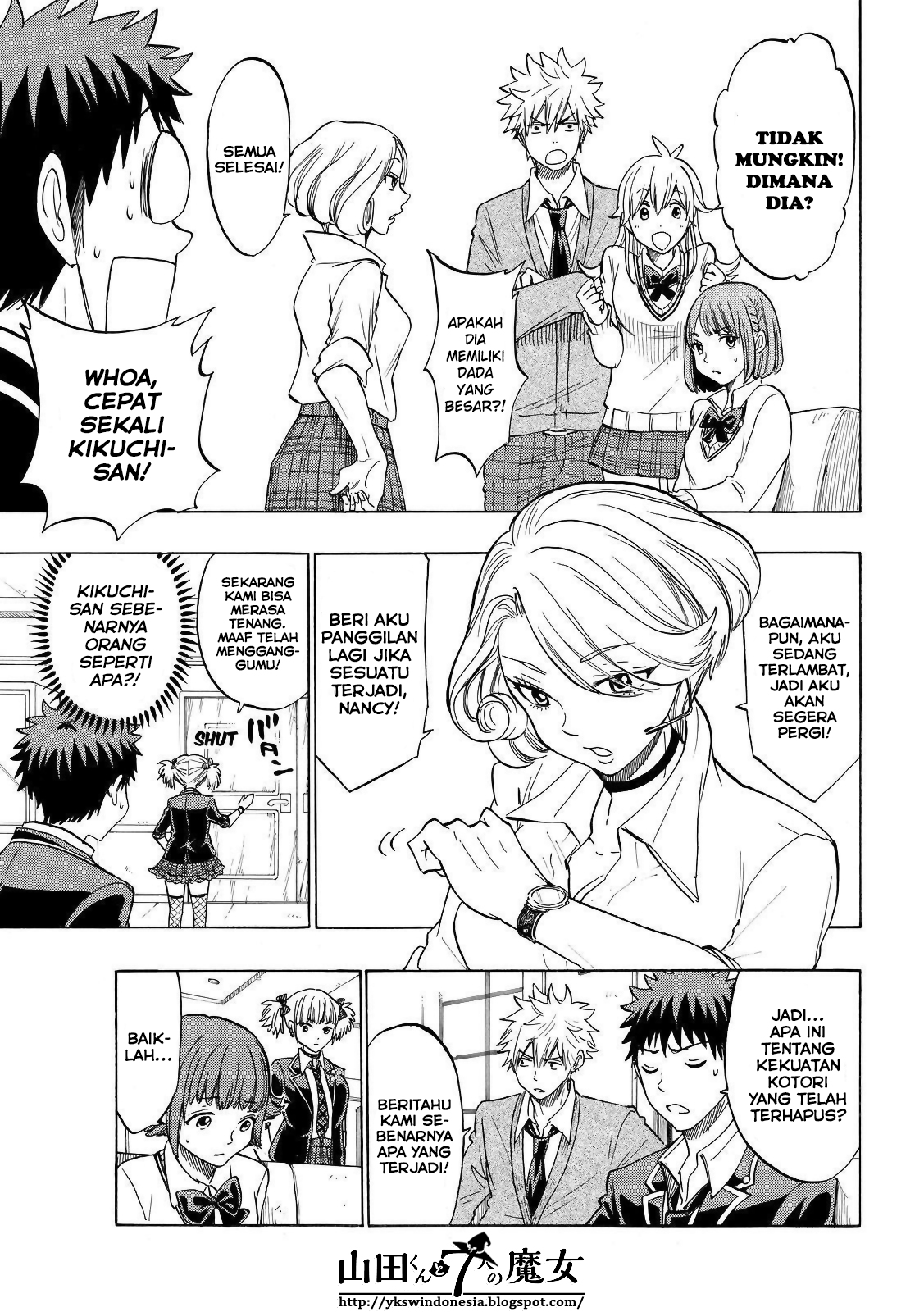 Yamada-kun to 7-nin no Majo Chapter 134 Gambar 14