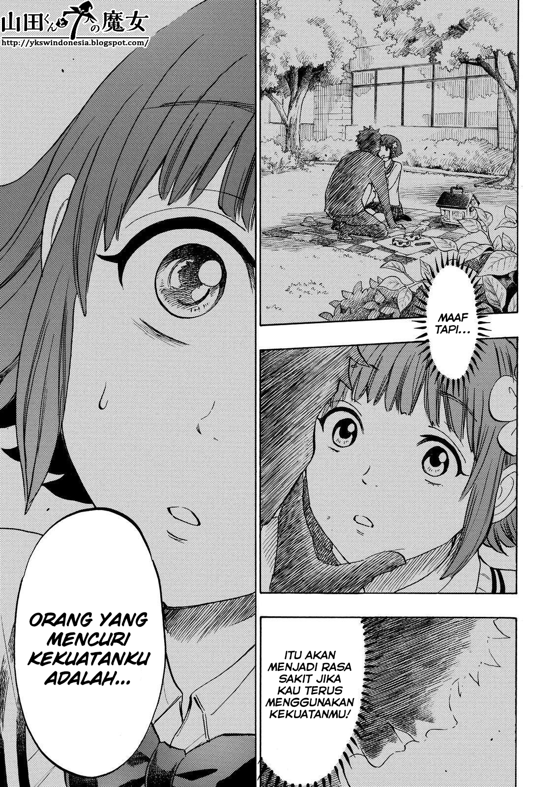 Yamada-kun to 7-nin no Majo Chapter 134 Gambar 18