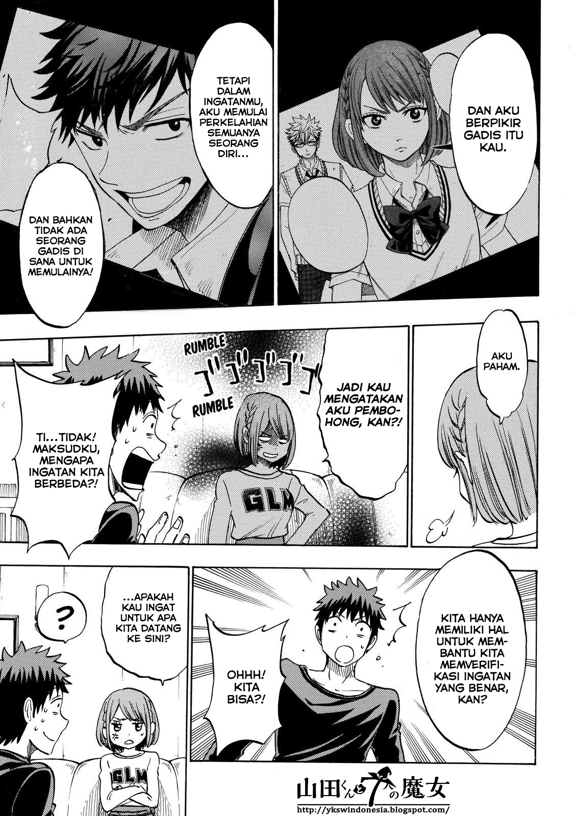 Yamada-kun to 7-nin no Majo Chapter 133 Gambar 14