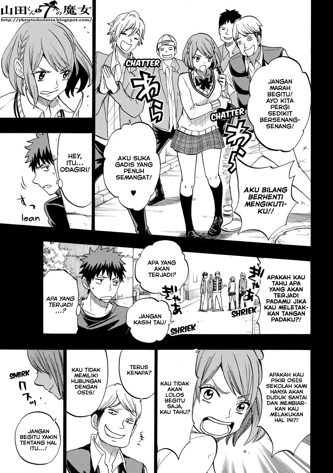 Yamada-kun to 7-nin no Majo Chapter 133 Gambar 4