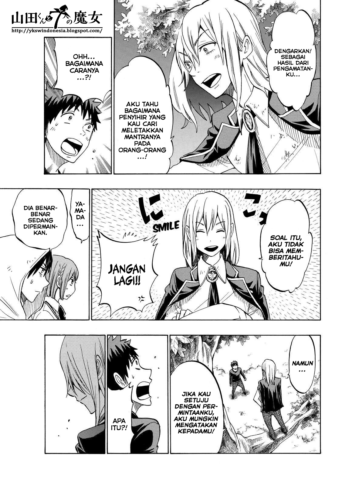 Yamada-kun to 7-nin no Majo Chapter 132 Gambar 10