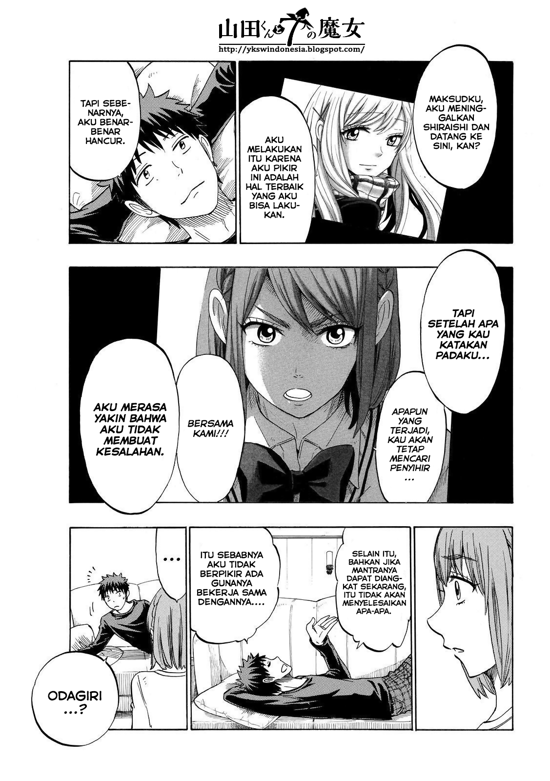 Yamada-kun to 7-nin no Majo Chapter 132 Gambar 18