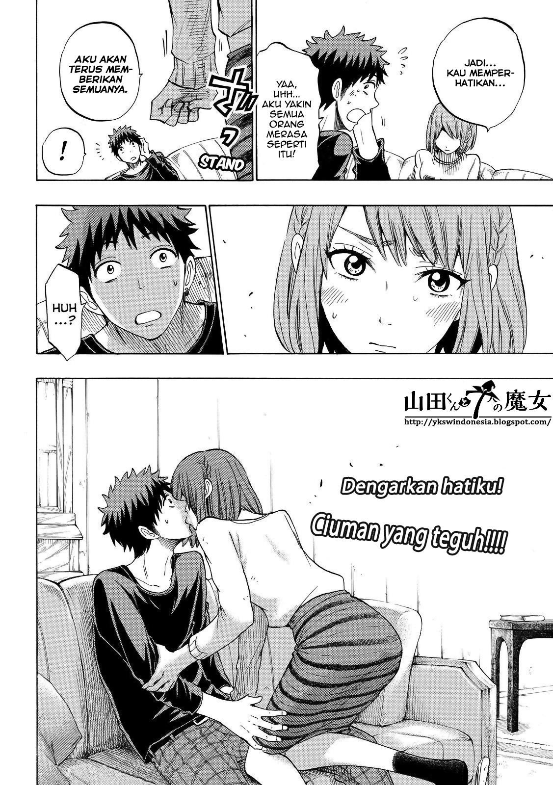 Yamada-kun to 7-nin no Majo Chapter 132 Gambar 20