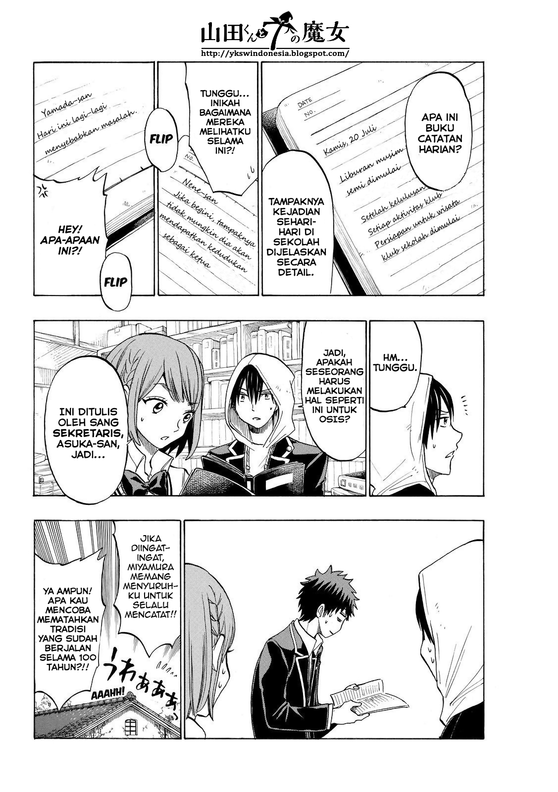 Yamada-kun to 7-nin no Majo Chapter 131 Gambar 11