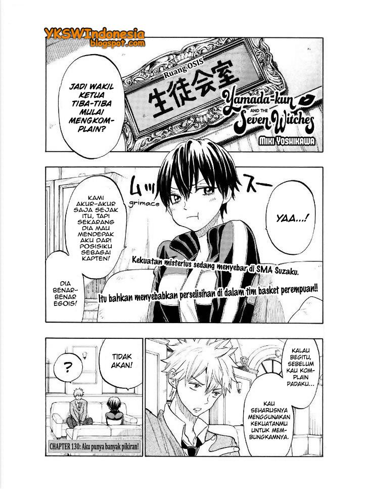 Baca Manga Yamada-kun to 7-nin no Majo Chapter 130 Gambar 2