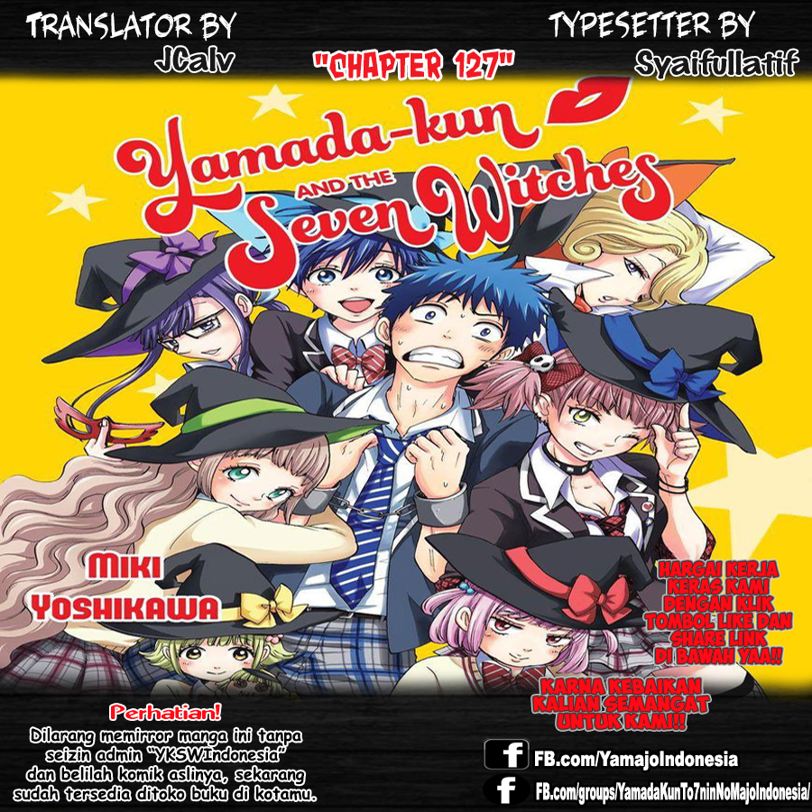 Baca Komik Yamada-kun to 7-nin no Majo Chapter 127 Gambar 1