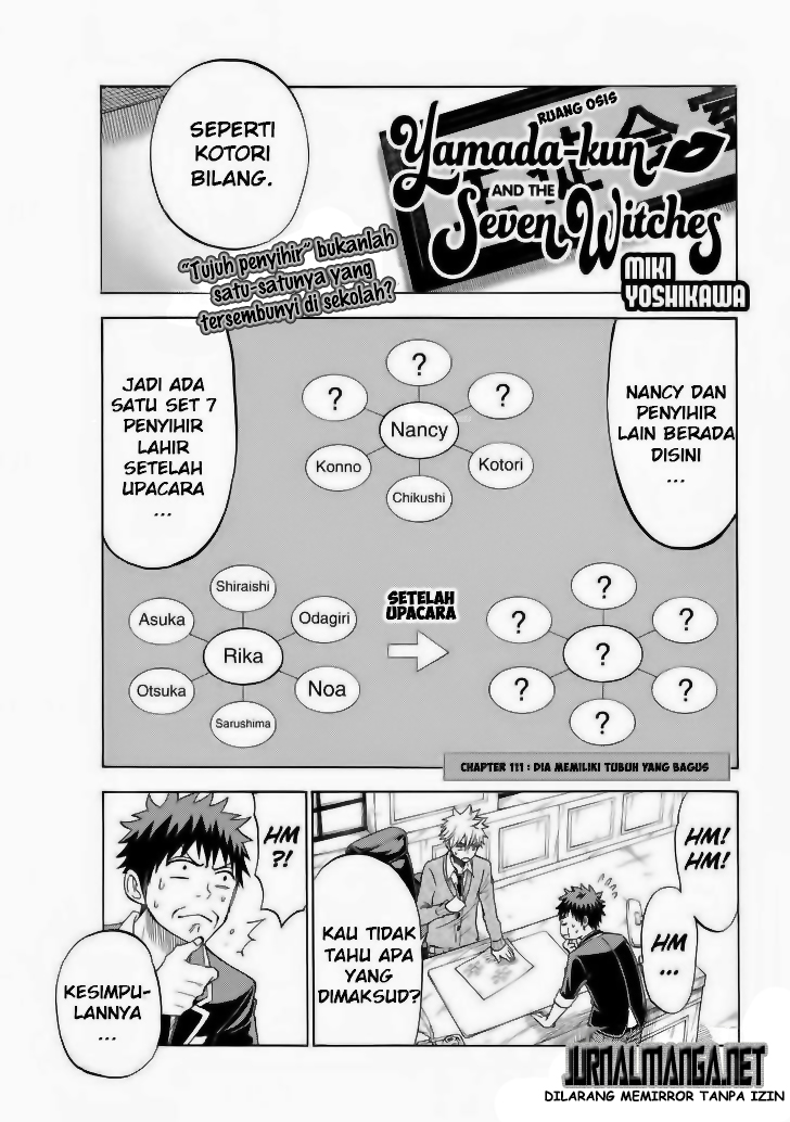 Baca Manga Yamada-kun to 7-nin no Majo Chapter 111 Gambar 2
