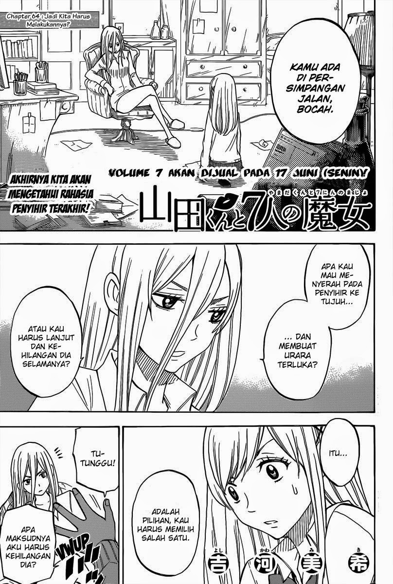 Baca Manga Yamada-kun to 7-nin no Majo Chapter 64 Gambar 2