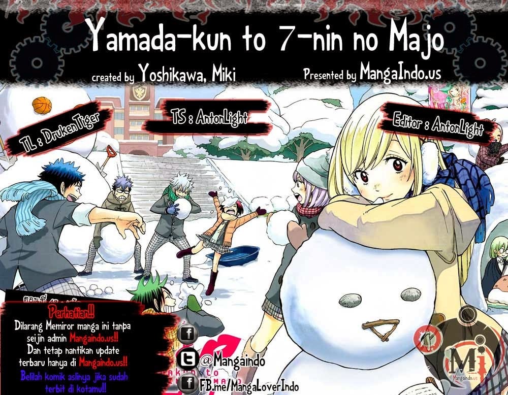 Baca Komik Yamada-kun to 7-nin no Majo Chapter 52 Gambar 1
