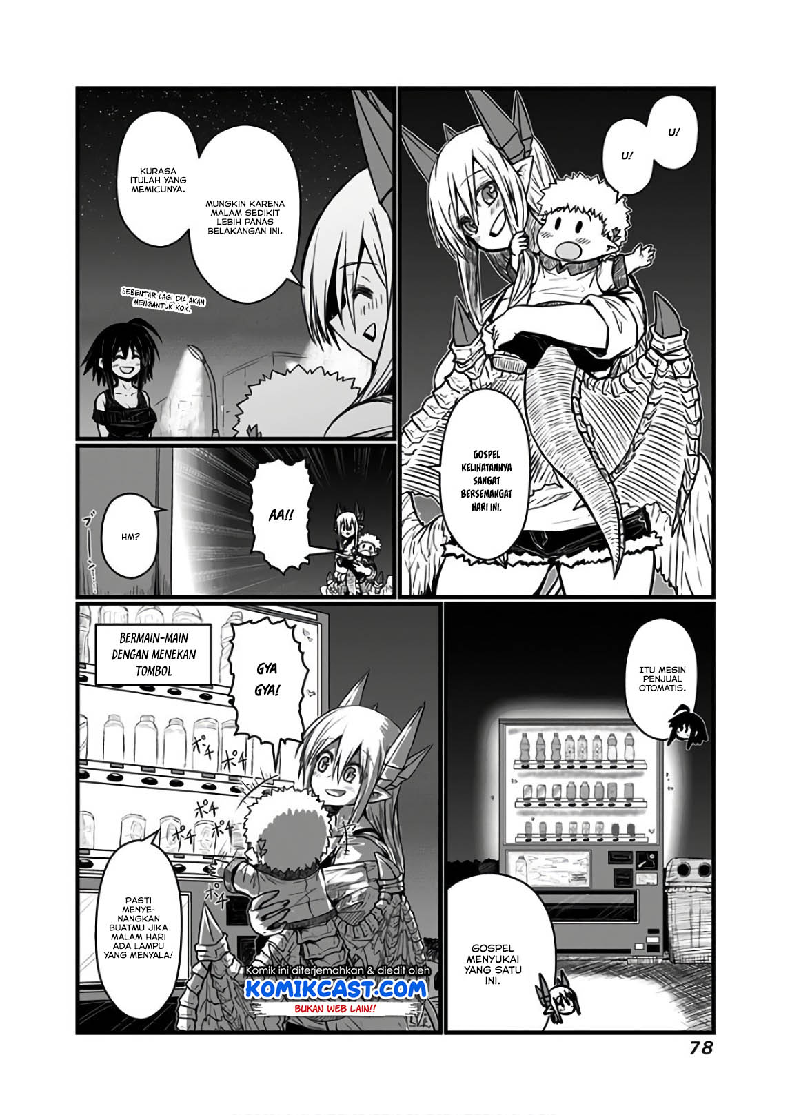 Musuko ga Kawaikute Shikataganai Mazoku no Hahaoya Chapter 110 Gambar 3