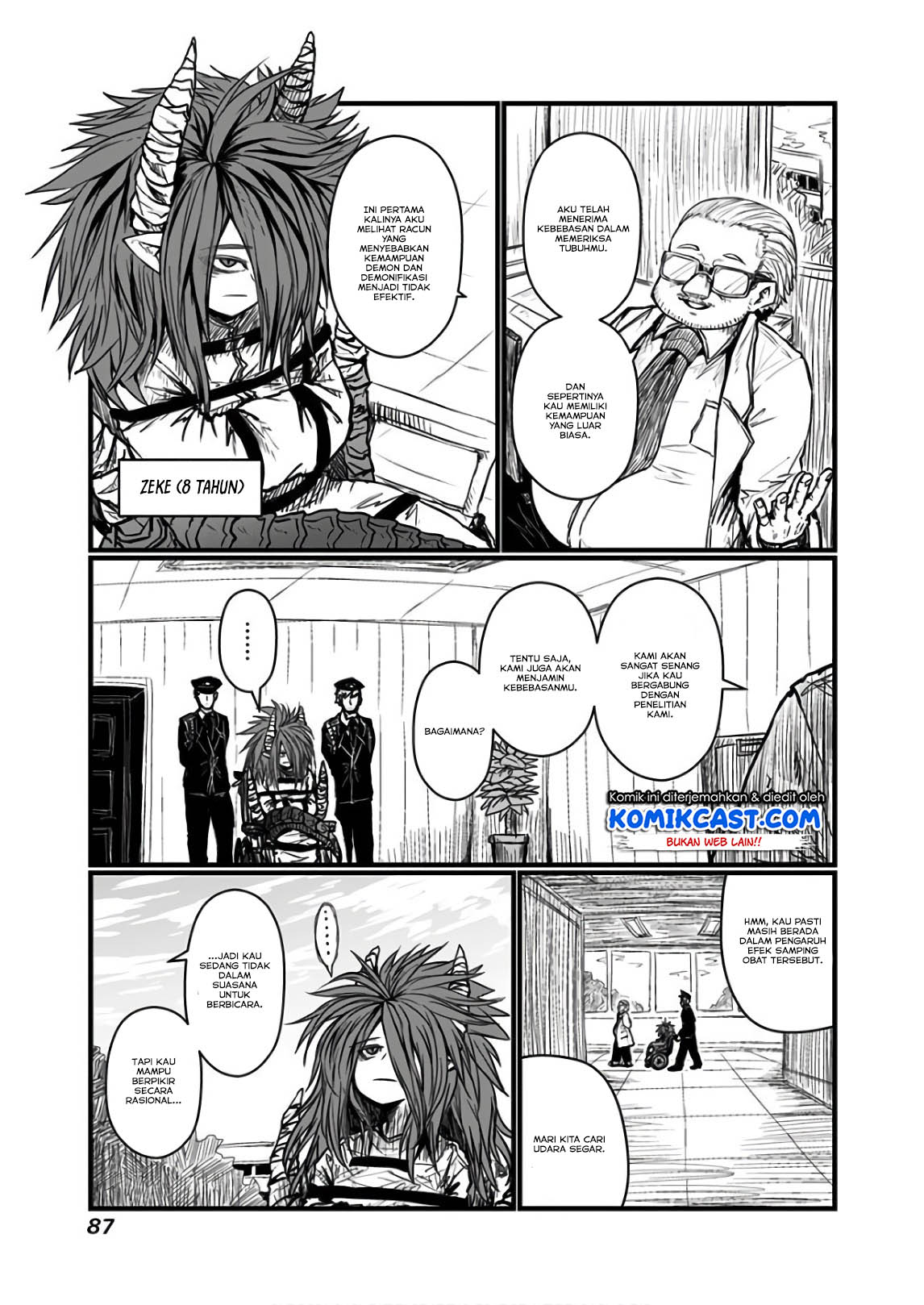 Musuko ga Kawaikute Shikataganai Mazoku no Hahaoya Chapter 111 Gambar 3