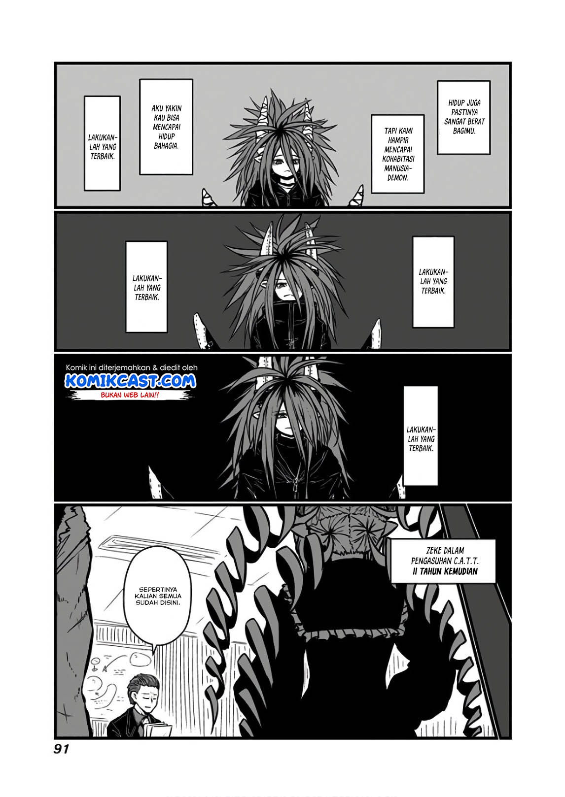 Musuko ga Kawaikute Shikataganai Mazoku no Hahaoya Chapter 111 Gambar 7