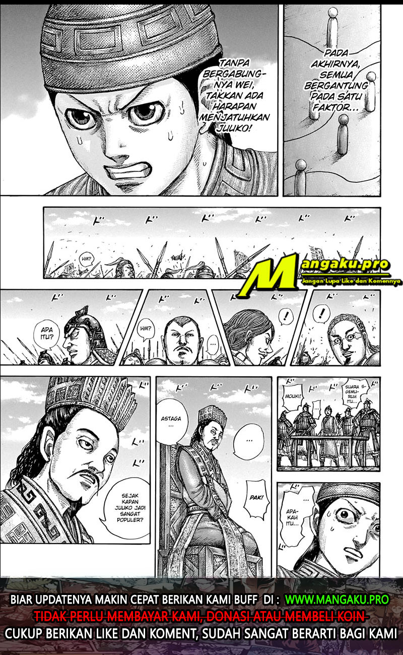 Kingdom Chapter 651 Gambar 18