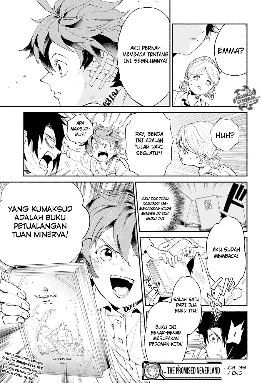 The Promised Neverland Chapter 39 Gambar 19