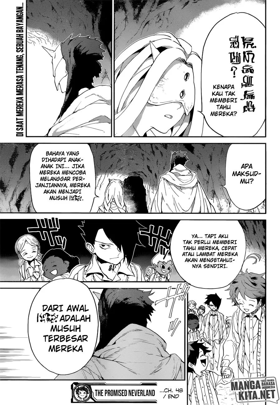 The Promised Neverland Chapter 48 Gambar 20