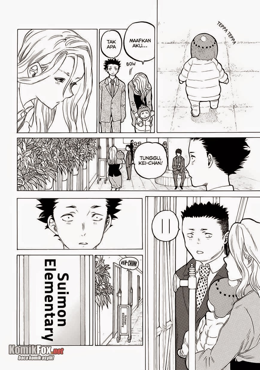 Koe no Katachi Chapter 62 - end Gambar 12