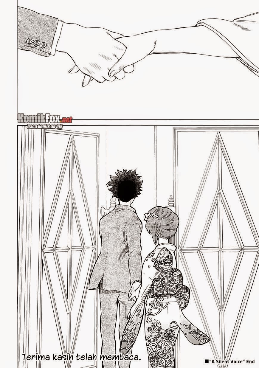 Koe no Katachi Chapter 62 - end Gambar 19