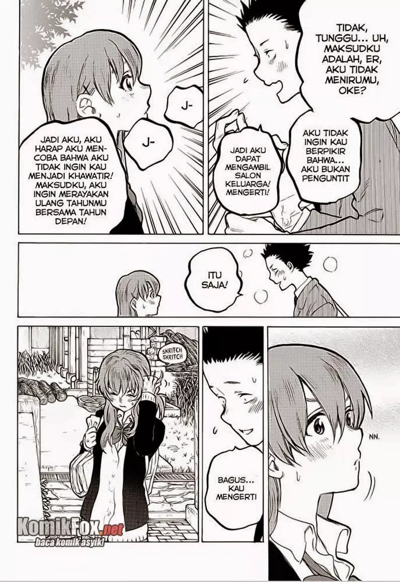 Koe no Katachi Chapter 61 Gambar 13