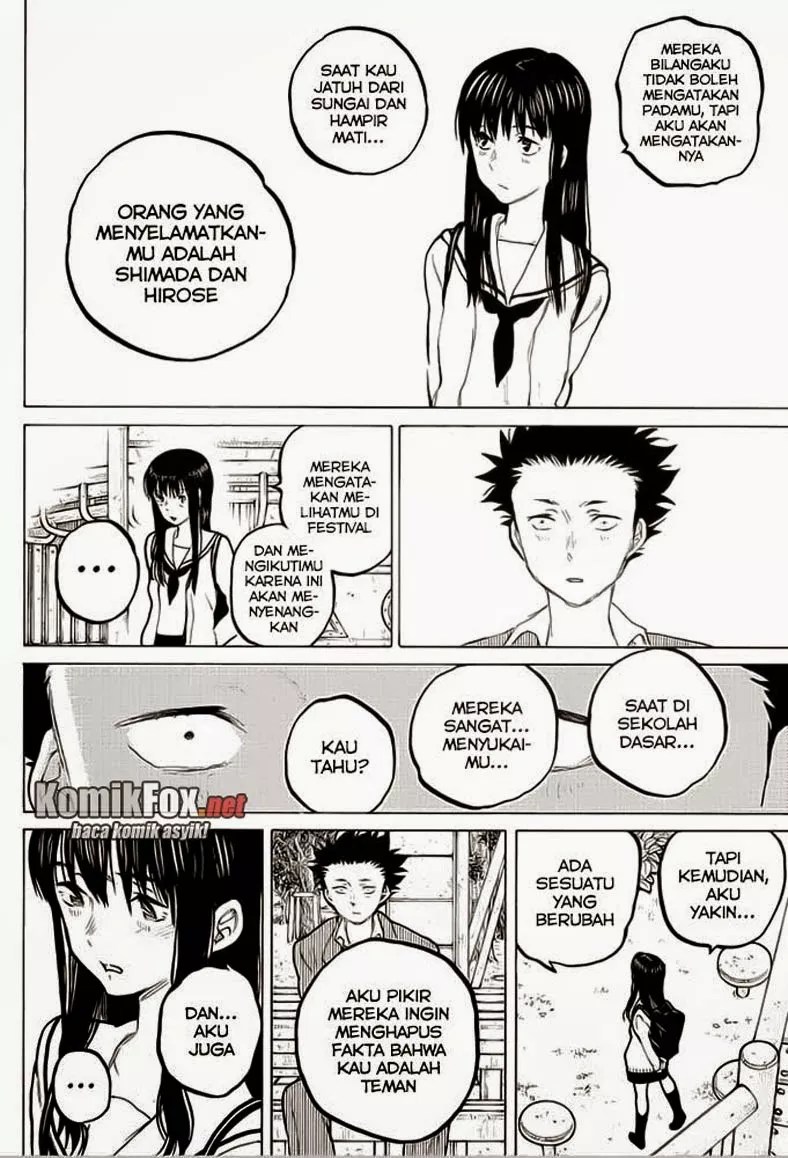 Koe no Katachi Chapter 61 Gambar 7