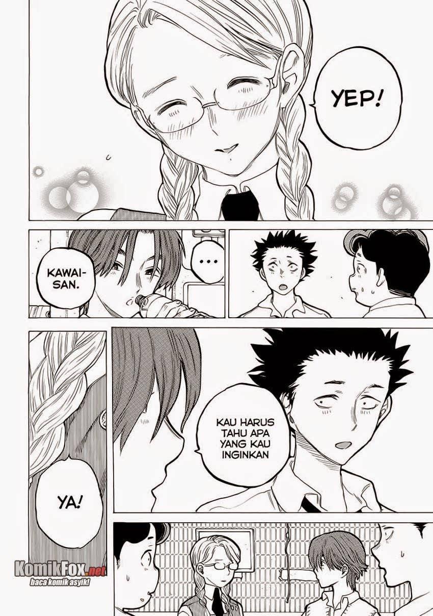 Koe no Katachi Chapter 60 Gambar 8