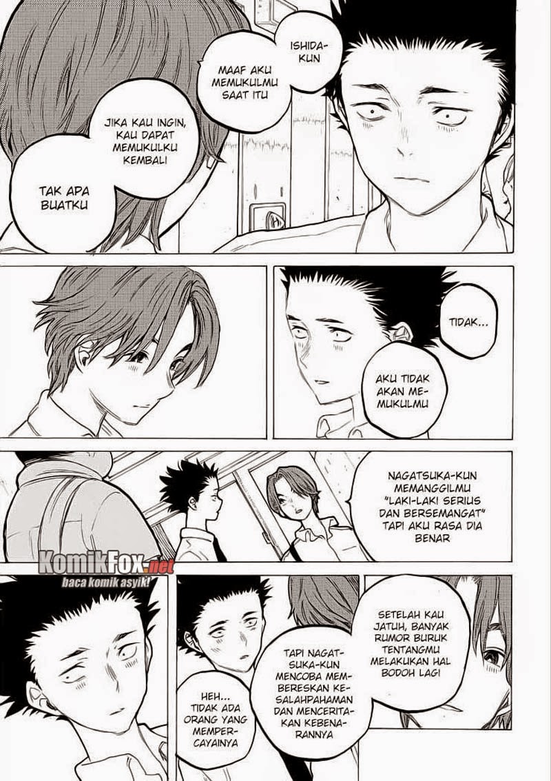 Koe no Katachi Chapter 57 Gambar 7