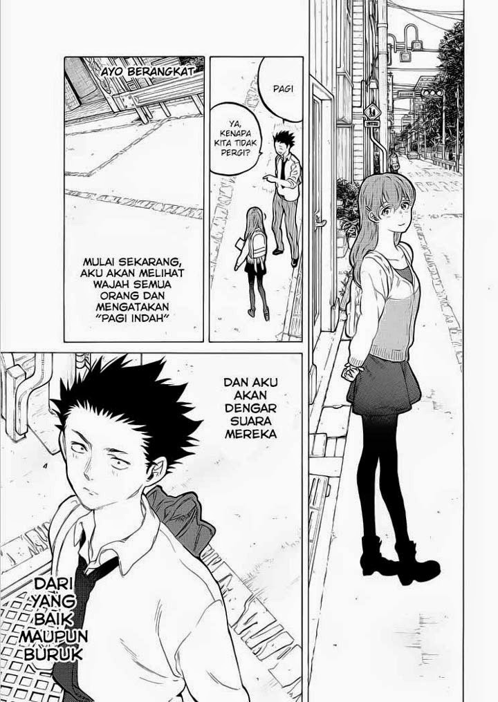 Koe no Katachi Chapter 56 Gambar 3