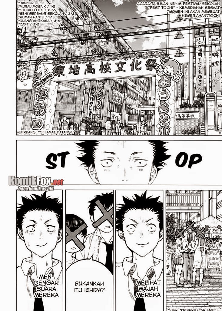 Koe no Katachi Chapter 56 Gambar 4