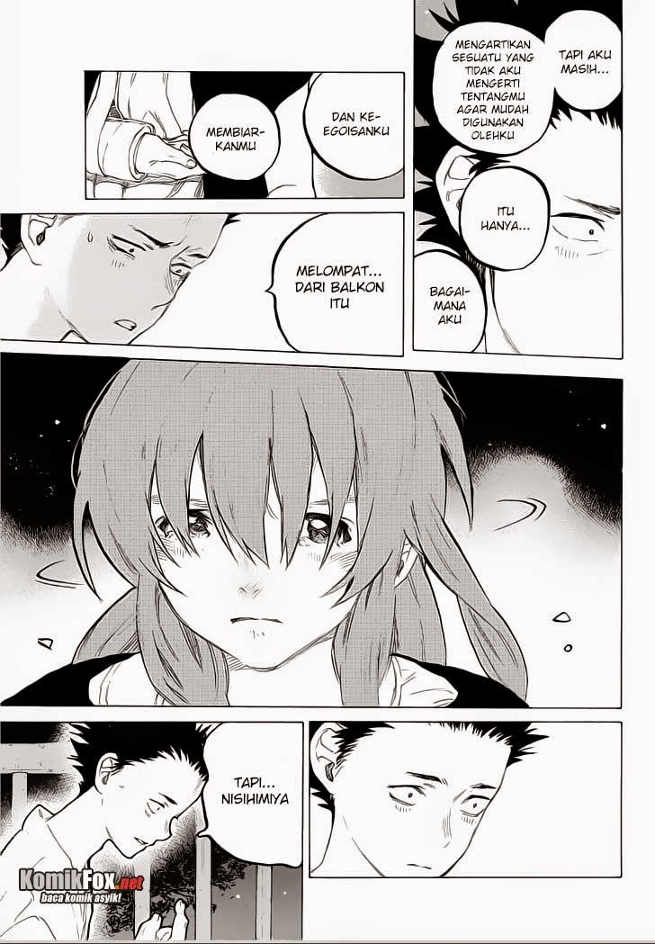 Koe no Katachi Chapter 54 Gambar 8