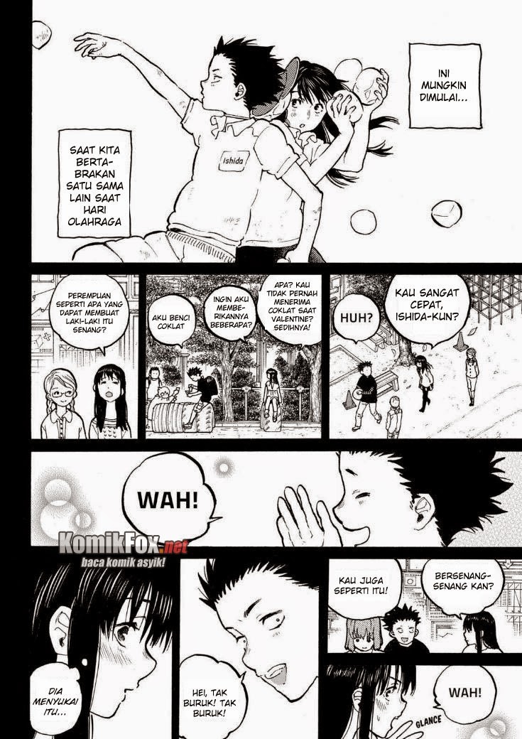 Koe no Katachi Chapter 50 Gambar 3