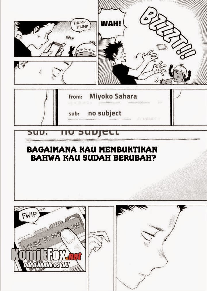 Koe no Katachi Chapter 41 Gambar 3