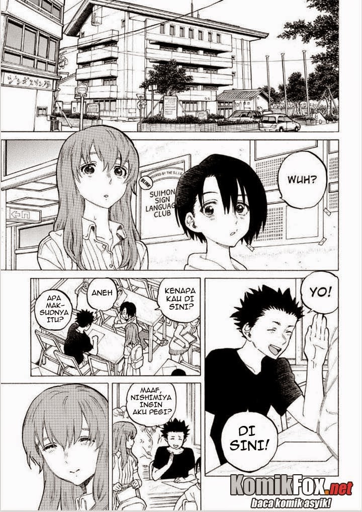 Koe no Katachi Chapter 41 Gambar 4